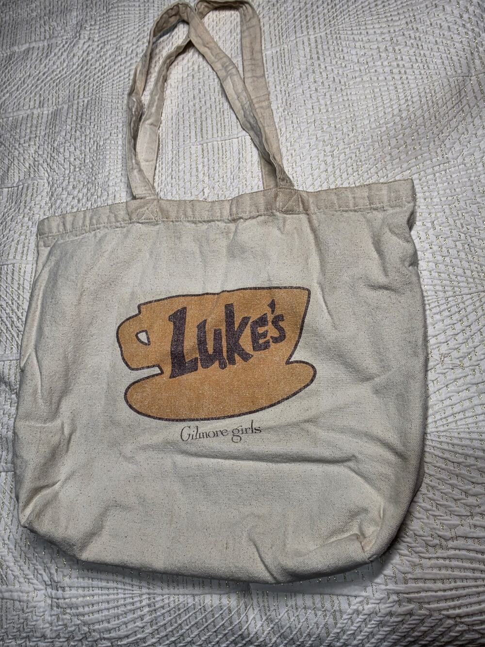 Warner Bros. Studio Tour Hollywood Tote Bag Gilmore Girls Luke’s Diner Vtg Htf